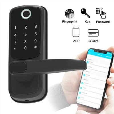 Cerradura de puerta inteligente multifuncional