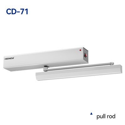 Puerta batiente automática ultra silenciosa